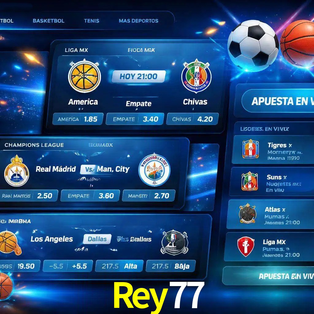 Mercados de apuestas deportivas Rey77 para jugadores en México